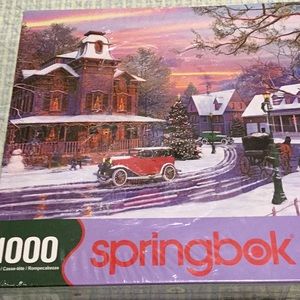 Springbok Holiday Avenue 1000 Pc Winter Puzzle NEW